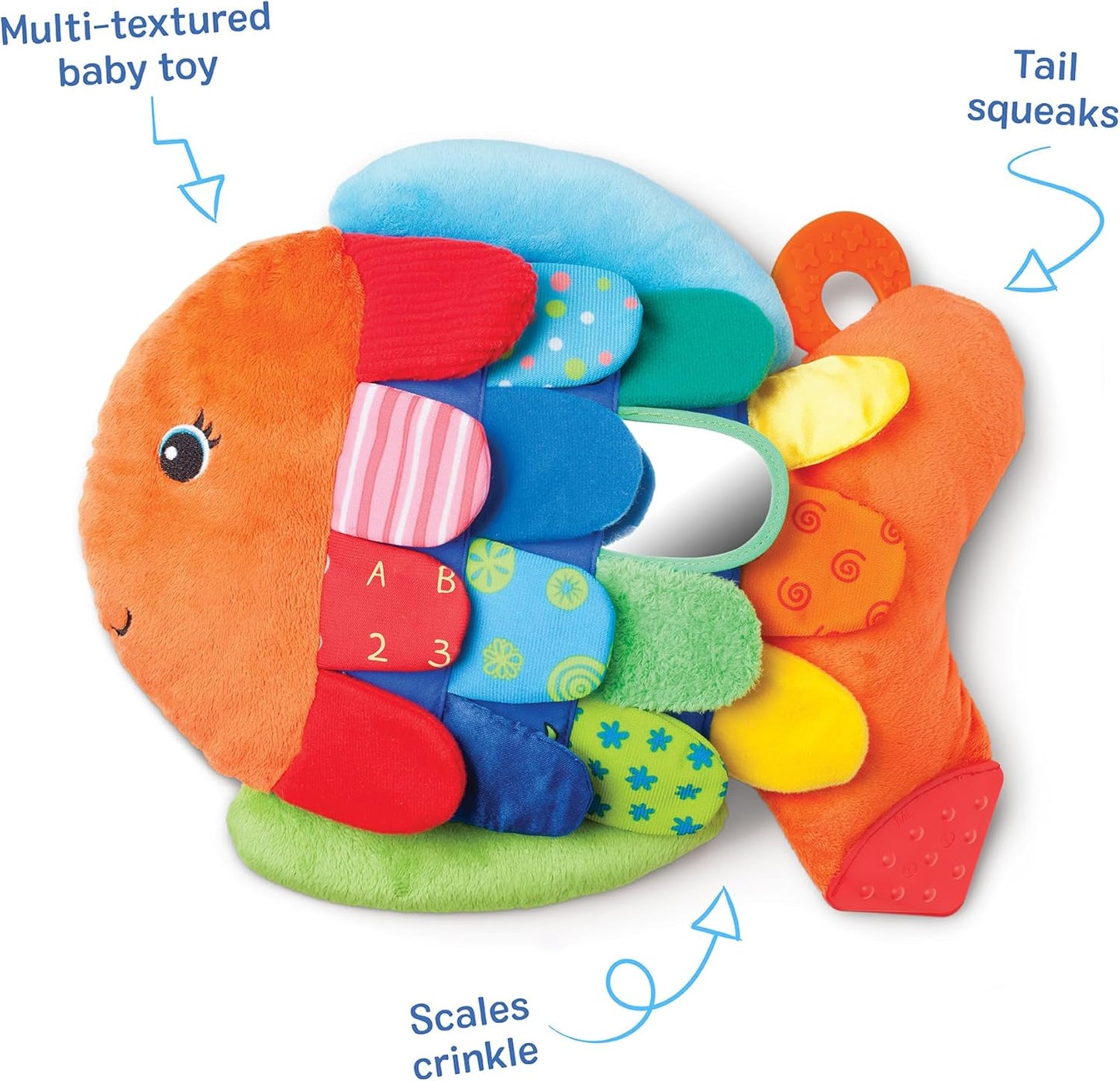 Flippy Fish Soft Baby Toy