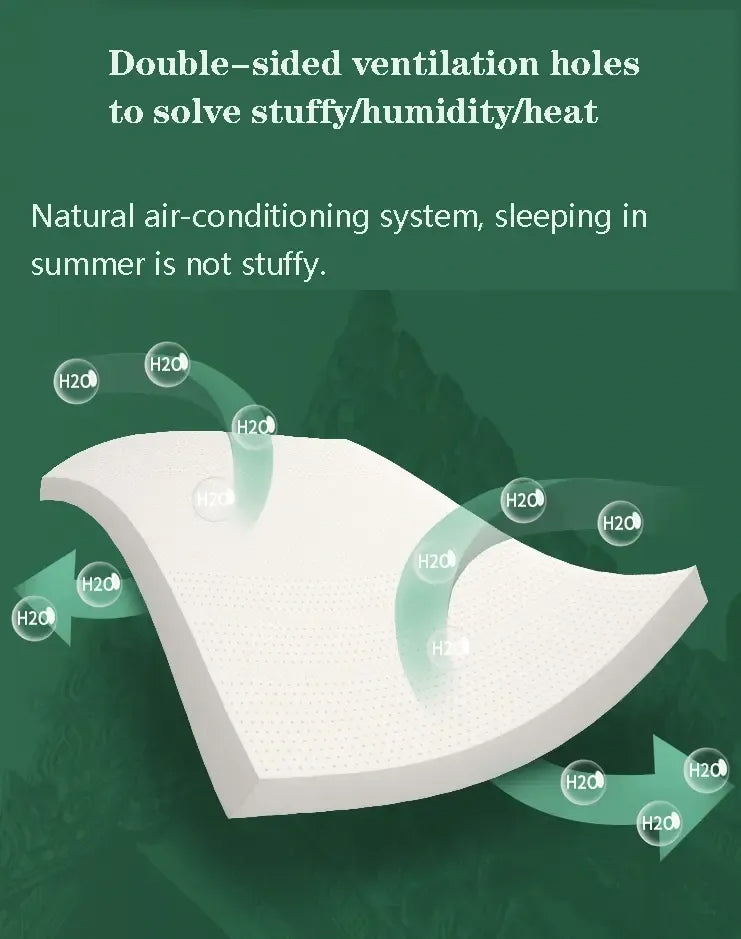 🔥Thickened Natural Latex Mattress✨