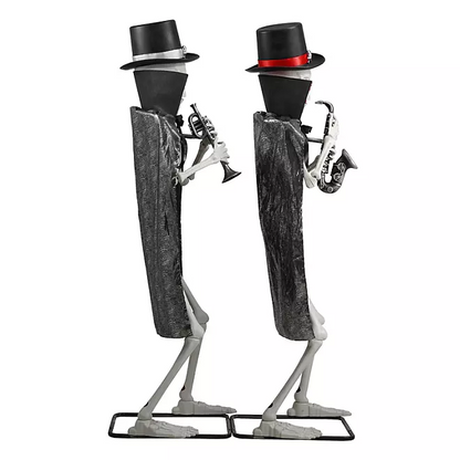 🎃Musical Halloween Skeletons, Set of 2