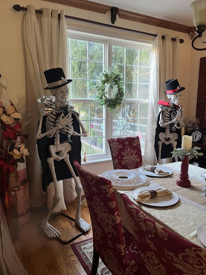 🎃Musical Halloween Skeletons, Set of 2