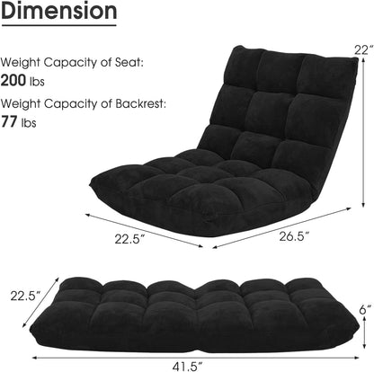 💙Floor Chair with Back Suppor, 💯Floor Gaming Chair,Meditation Chair, Gaming Floor Chairs for Adults
