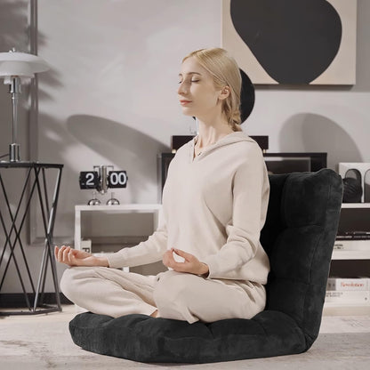 💙Floor Chair with Back Suppor, 💯Floor Gaming Chair,Meditation Chair, Gaming Floor Chairs for Adults