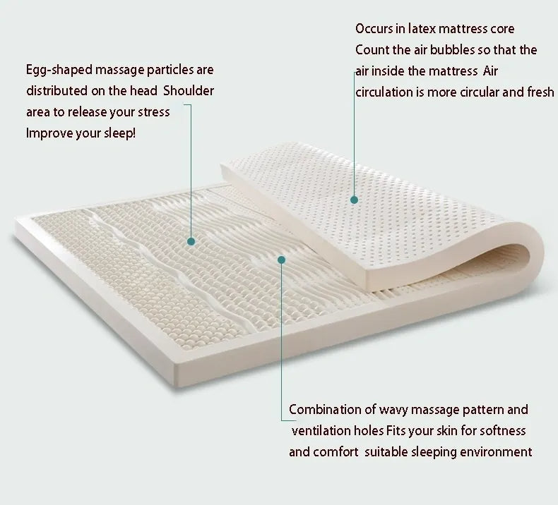 🔥Thickened Natural Latex Mattress✨