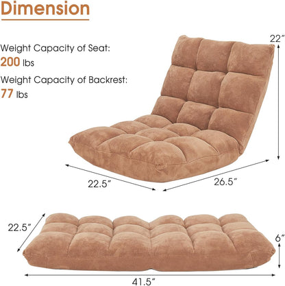💙Floor Chair with Back Suppor, 💯Floor Gaming Chair,Meditation Chair, Gaming Floor Chairs for Adults