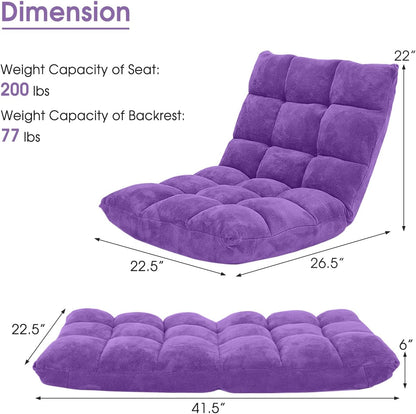 💙Floor Chair with Back Suppor, 💯Floor Gaming Chair,Meditation Chair, Gaming Floor Chairs for Adults