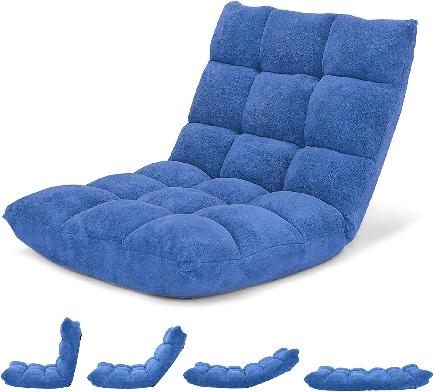 💙Floor Chair with Back Suppor, 💯Floor Gaming Chair,Meditation Chair, Gaming Floor Chairs for Adults