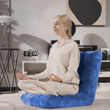 💙Floor Chair with Back Suppor, 💯Floor Gaming Chair,Meditation Chair, Gaming Floor Chairs for Adults
