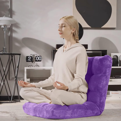 💙Floor Chair with Back Suppor, 💯Floor Gaming Chair,Meditation Chair, Gaming Floor Chairs for Adults