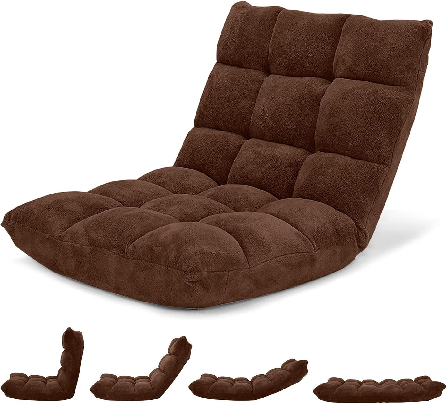 💙Floor Chair with Back Suppor, 💯Floor Gaming Chair,Meditation Chair, Gaming Floor Chairs for Adults