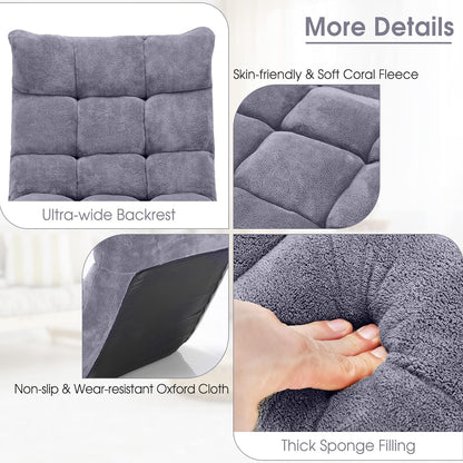 💙Floor Chair with Back Suppor, 💯Floor Gaming Chair,Meditation Chair, Gaming Floor Chairs for Adults